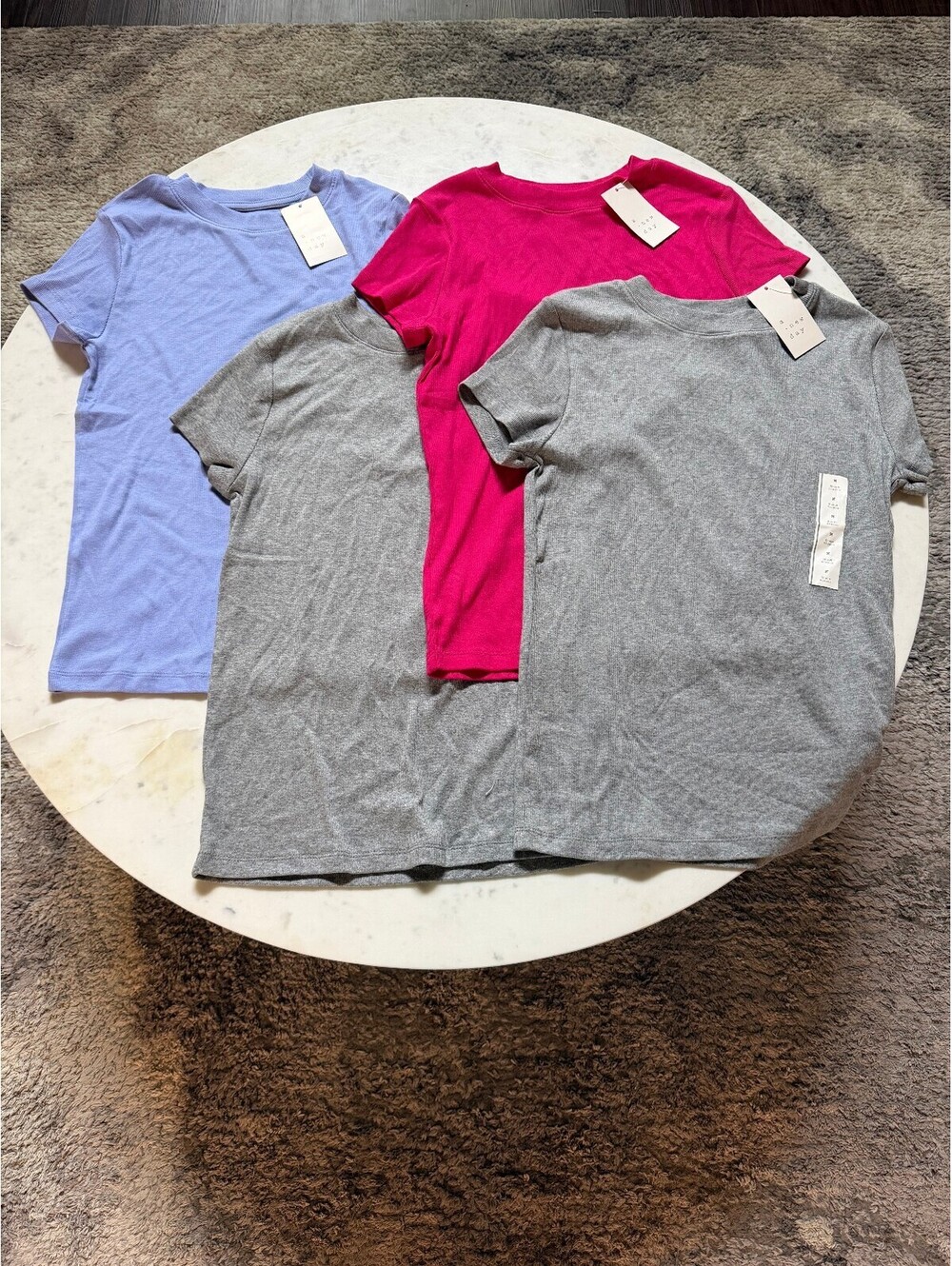 NWT! A New Day Short Sleeve Tee's - 4 total - Medium